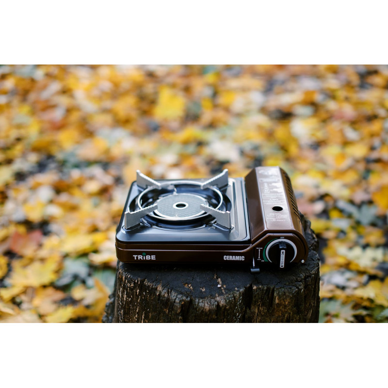 Газова плита Tribe Ceramic T-HD-0004, brown