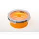 Контейнер складний з кришкою-засувкою Tramp (800ml) orange