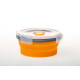 Контейнер складний з кришкою-засувкою Tramp (800ml) orange