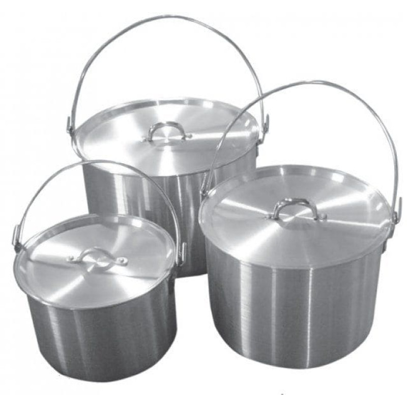Котел алюмінієвий з кришкою Tramp 4,8 л