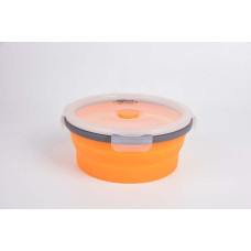 Контейнер складной с крышкой-защелкой Tramp (550ml) orange TRC-088-orange