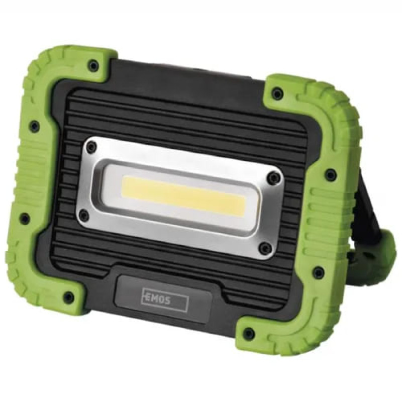2в1 - Ліхтар прожектор кемпінговий + Power Bank Emos P4534 (COB, 600 люмен, 2 режими, USB)