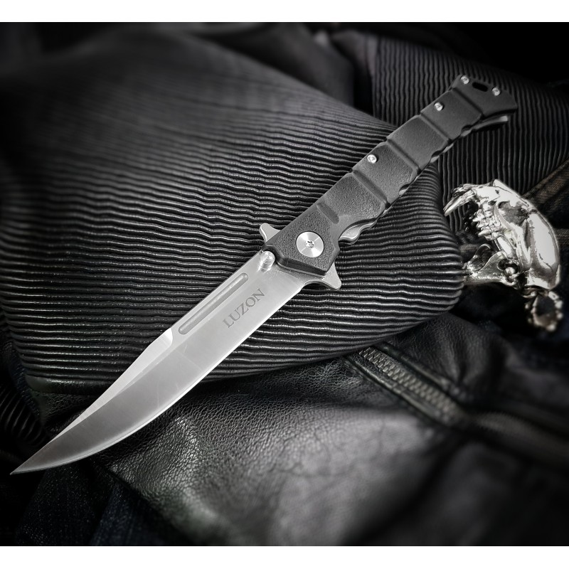 Ніж складаний Cold Steel Luzon Large CS_20NQX (довжина: 343мм, лезо: 152мм), чорний