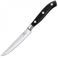 Ніж кухонний, побутовий Victorinox Forged Steak Grand Maitre (GB) (лезо: 120мм), чорний 7.7203.12G