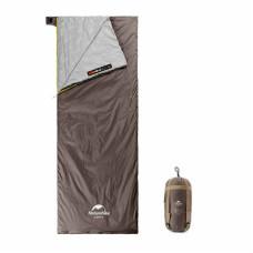 Спальник сверхлегкий Naturehike Summer LW180 NH21MSD09, (15°C), pp XL, коричневый