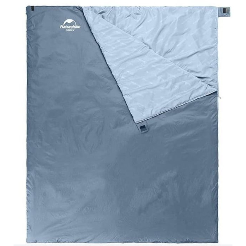 Спальник надлегкий Naturehike Summer LW180 NH21MSD09, (15°C), p-p XL, зелений