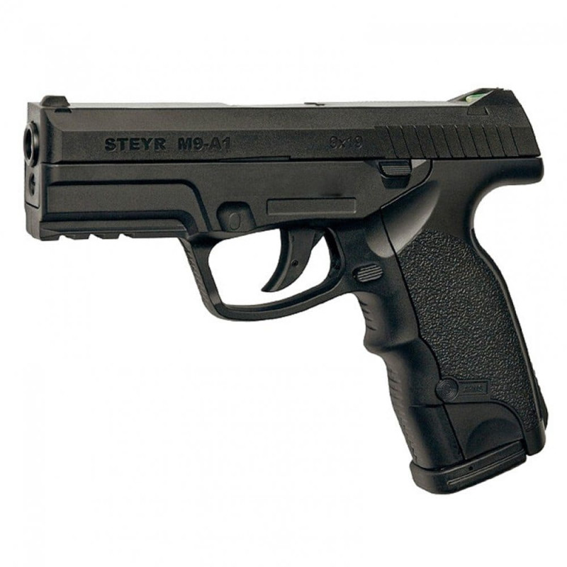 Пістолет сигнальний, стартовий Retay Glock G 17 (9мм, 14 зарядів), нікель