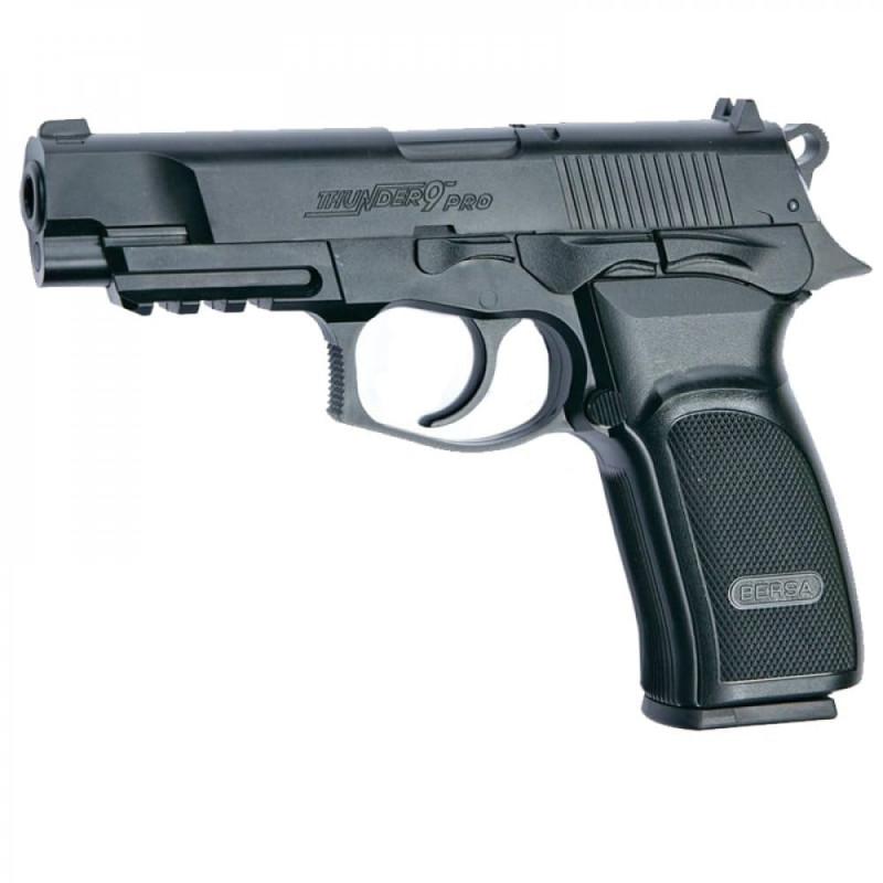 Пистолет пневматический ASG Bersa Thunder 9 Pro (4,5mm), черный