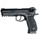 Пистолет пневматический ASG CZ SP-01 Shadow Blowback (4,5mm), черный