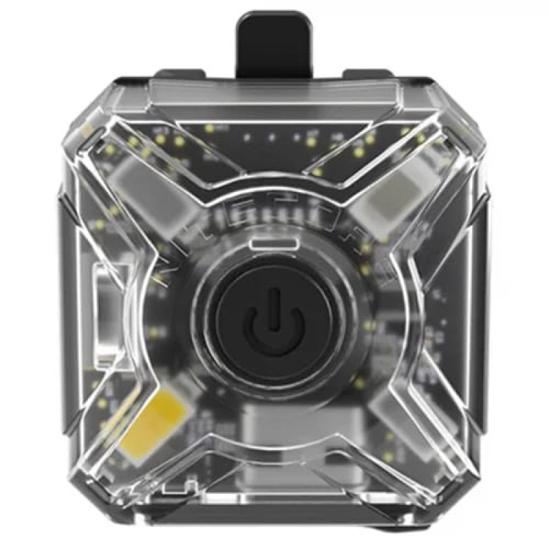 Ліхтар універсальний Nitecore NU06 LE (Red, White, Blue, Green LED, 15 люмен, 9 реж., USB Type-C)