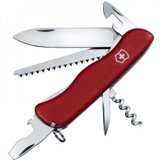 Нож складной, мультитул Victorinox Forester (111мм, 12 функций), красный 0.8363
