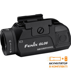 Ліхтар пістолетний Fenix ​​GL06 (Cree XPL HI, 600 люмен, 2 режими, 1х16430, 1хCR123A)