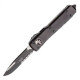 Ніж автоматичний Microtech Ultratech Drop Point напівсерейтор (довжина: 212 мм, лезо: 85 мм)