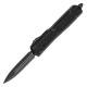 Ніж автоматичний Microtech Makora Double Edge BB Tactical (довжина 215 мм, лезо 82 мм), чорний