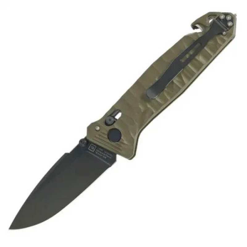 Ніж TB Outdoor CAC S200 Army Knife PA6 (довжина 230 мм, лезо 85 мм), оливкова