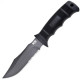 Ніж із серрейторним лезом SOG SEAL Pup Nylon (довжина: 216мм, лезо: 120мм), піхви нейлон