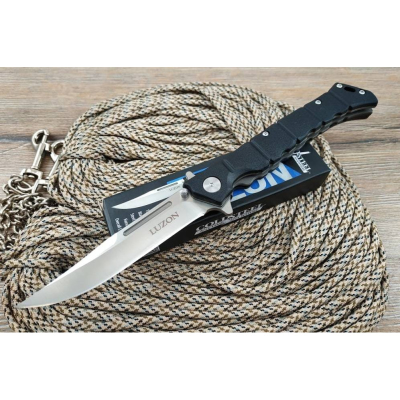 Ніж складаний Cold Steel Luzon Large CS_20NQX (довжина: 343мм, лезо: 152мм), чорний