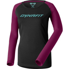 Футболка ж Dynafit 24/7 W L/S TEE 70957 0912 - 42/36 - чорний/бордовий