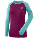 Футболка ж Dynafit ALPINE PRO W L/S TEE 71157 6212 - 46/40 (L) - бордовий/блакитний