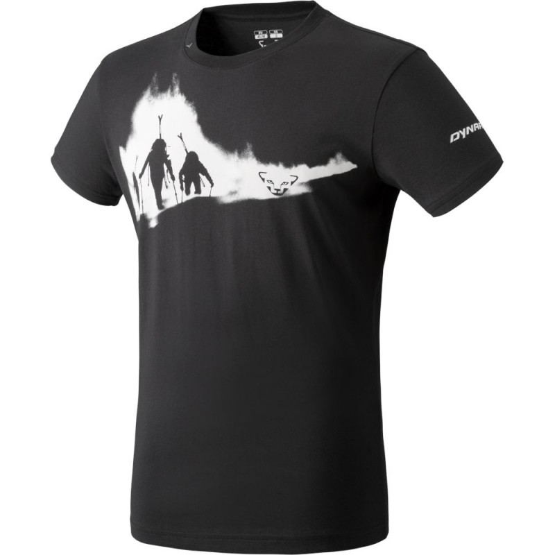 Футболка ч Dynafit GRAPHIC CO M S/S TEE 70998 0911 - 46/S - чорний