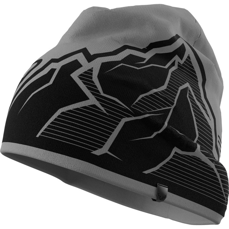 Шапка Dynafit GRAPHIC BEANIE 71254 0541 - UNI58 - сірий/чорний