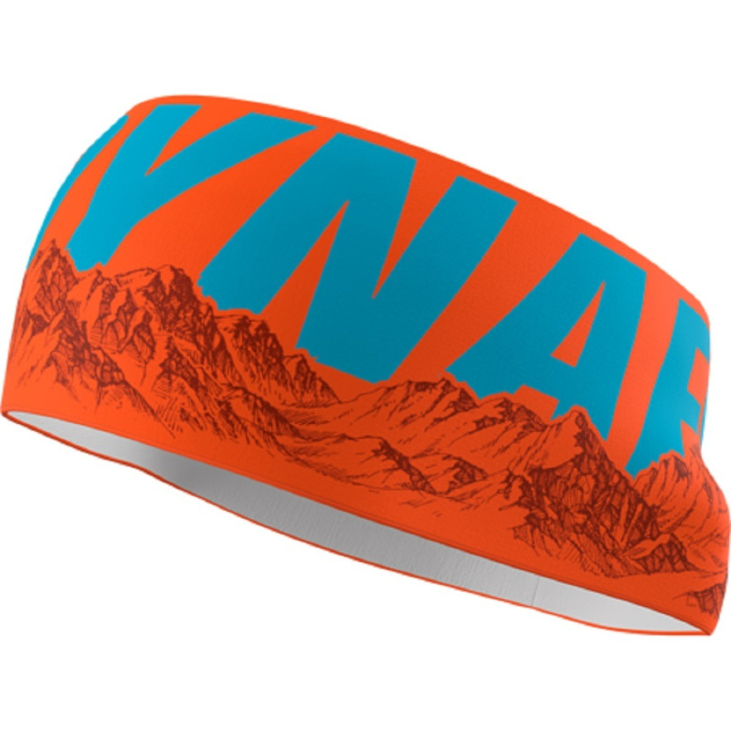 Пов'язка Dynafit GRAPHIC PERFORMANCE HEADBAND 71275 4492 - UNI58 - оранжевий