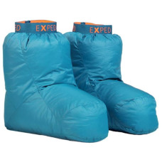 Шкарпетки пухові Exped DOWN SOCK lagoon - M - блакитний