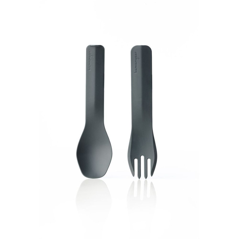 Набір приборів для їжі Humangear GoBites Duo gray