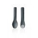 Набір приборів для їжі Humangear GoBites Duo gray