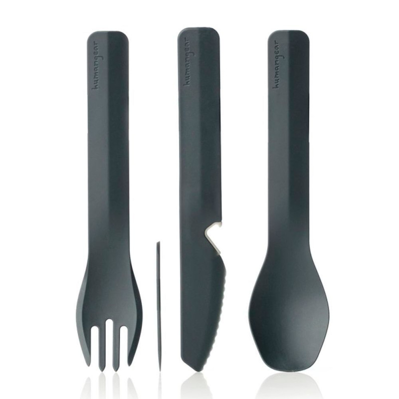 Набір приборів для їжі Humangear GoBites Trio blue