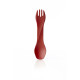 Ложко-виделка Humangear GoBites Uno 3-Pack red/gray/orange