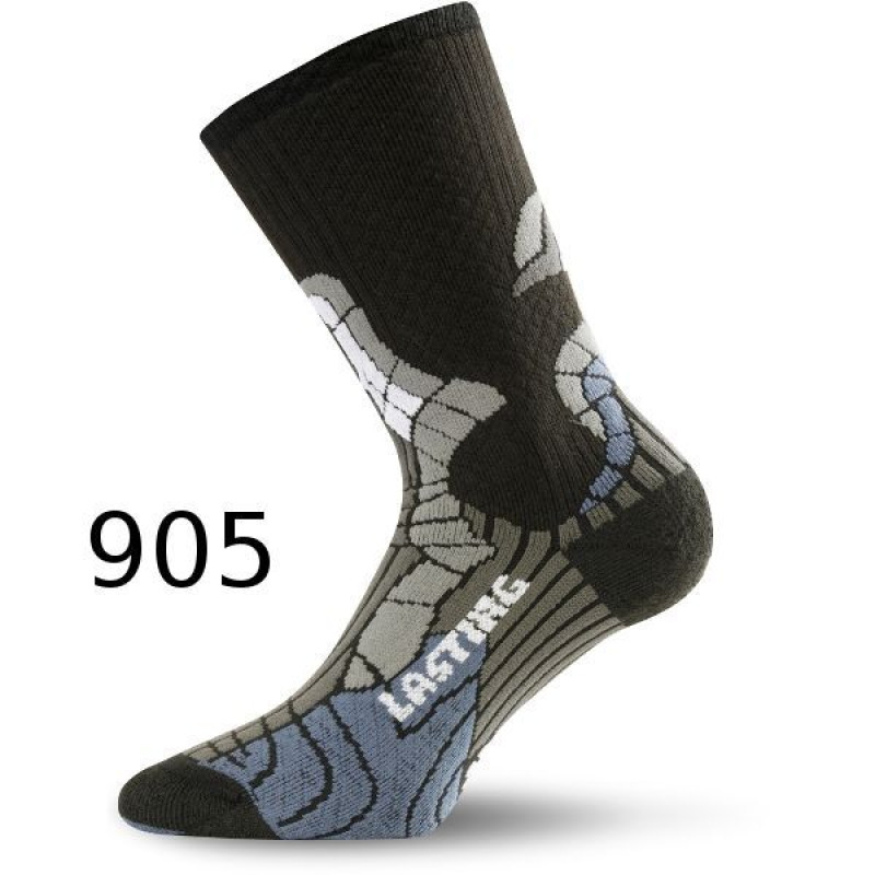 Термошкарпетки бігові лижі Lasting SCI 905 - S - чорний