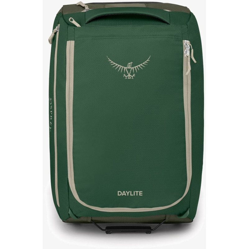 Сумка на колесах Osprey Daylite Carry-On Wheeled Duffel 40 (2024) green canopy/green creek - O/S - зелений