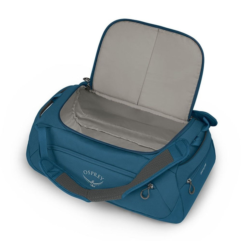 Сумка Osprey Daylite Duffel 30 (2024) green canopy/green creek - O/S - зелений/сірий