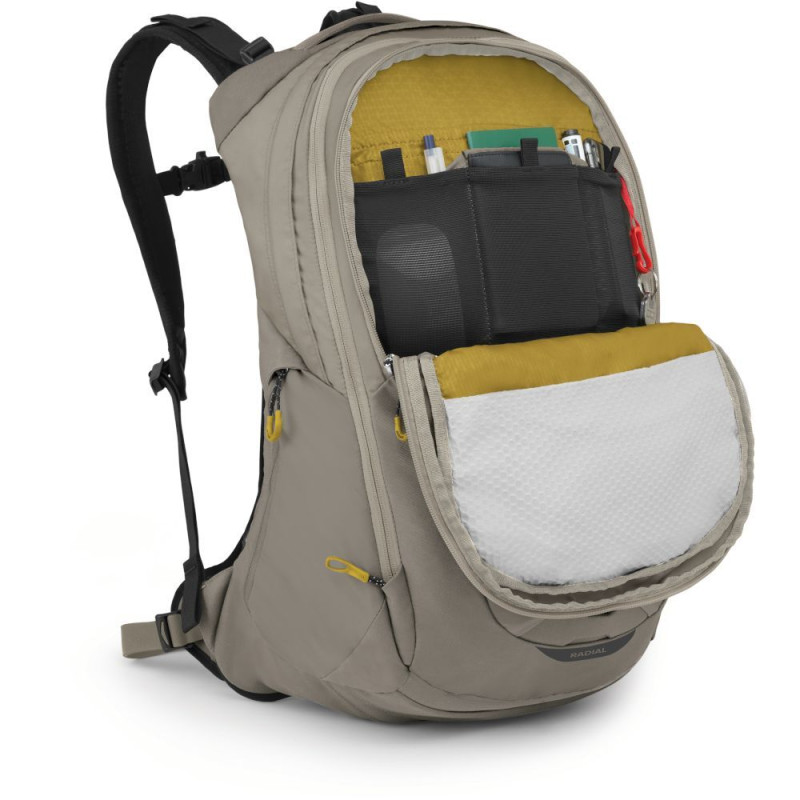 Рюкзак Osprey Radial tan concrete - O/S - коричневий