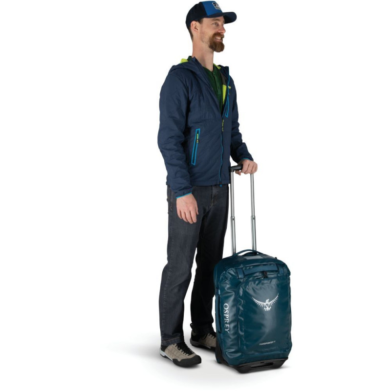 Сумка на колесах Osprey Transporter Wheeled Duffel 40 (2024) venturi blue - O/S - синій