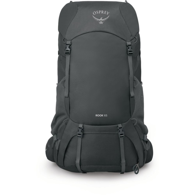 Рюкзак Osprey Rook 65 dark charcoal/silver lining - O/S - чорний