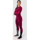 Термофутболка ж Salewa CRISTALLO WARM AMR W L/S TEE 28206 1570 - 42/36 - бордовий