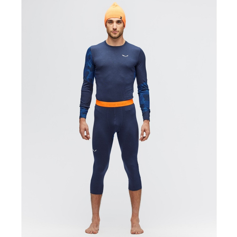 Термофутболка ч Salewa CRISTALLO WARM AMR M L/S TEE 28205 3960 - 48/M - синій