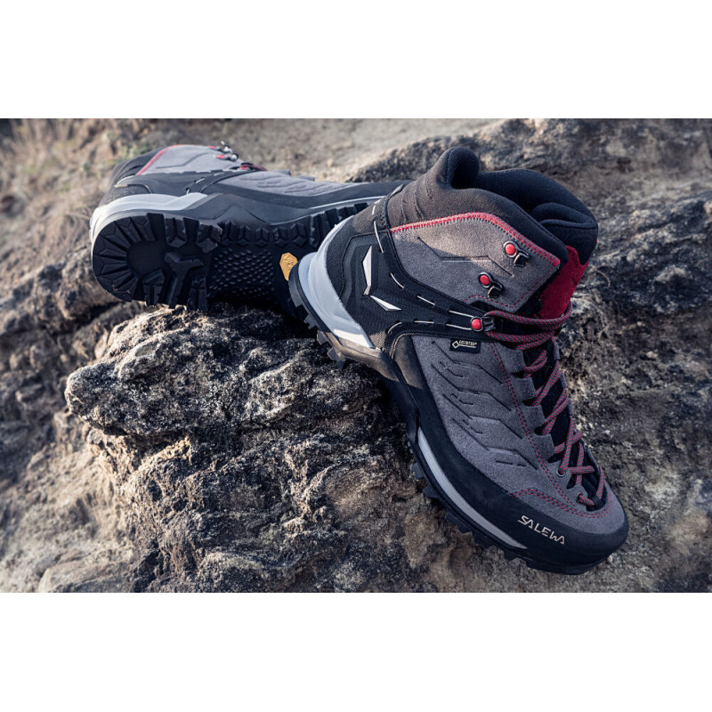 Черевики ч Salewa MS MTN TRAINER MID GTX 63458 4720 - 42 - сірий/червоний