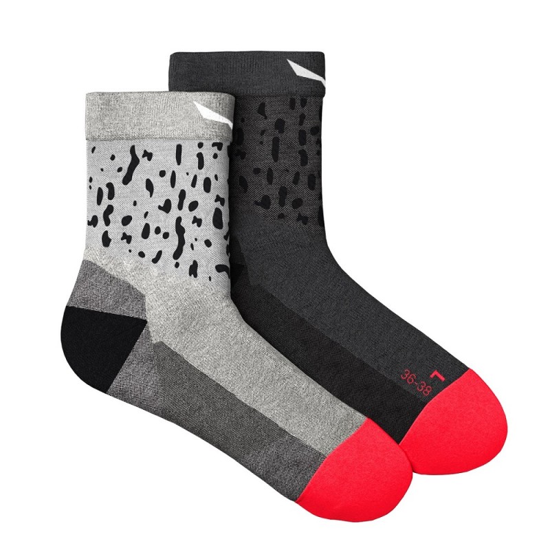 Шкарпетки ж Salewa MTN TRN SAL AM W QRT SOCK 69025 7261 - 36-38 - бежевий