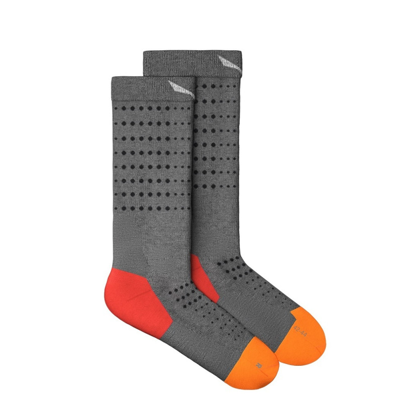 Шкарпетки ч Salewa PEDROC AM M CREW SOCK 69053 0641 - 42-44 - сірий