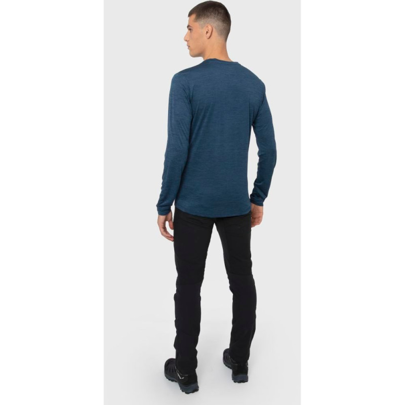 Футболка ч Salewa PUEZ MELANGE DRY M L/S TEE 27453 5135 - 48/M - сірий