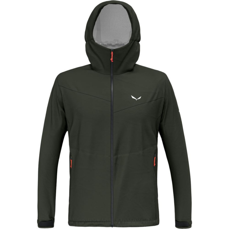 Куртка ч Salewa PUEZ (AQUA 4) 2.5L PTX JACKET M 28615 5281 - 52/XL - темно-оливковий