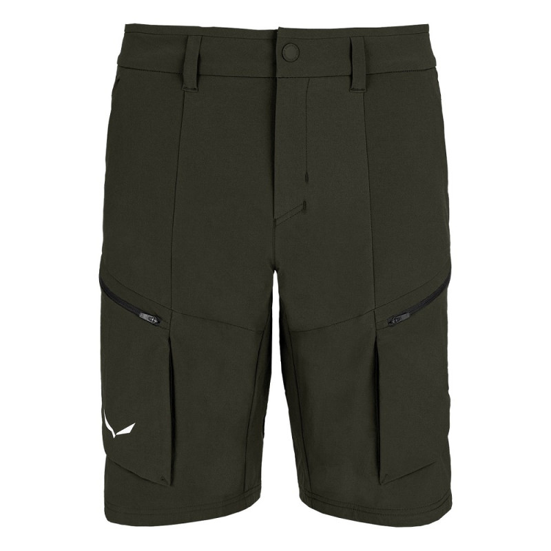 Шорти ч Salewa PUEZ DST M CARGO SHORTS 28314 5280 - 54/2X - оливковий