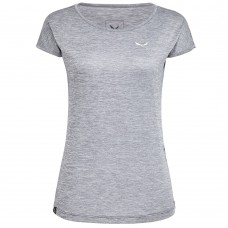 Футболка ж Salewa PUEZ MELANGE DRY W S/S TEE 26538 0538 - 46/40 (L) - сірий