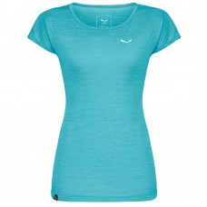 Футболка ж Salewa PUEZ MELANGE DRY W S/S TEE 26538 8176 - 44/38 (M) - синій