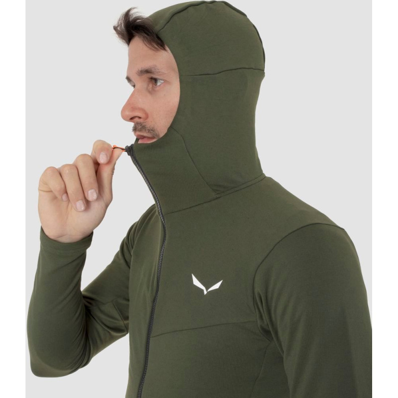 Куртка ч Salewa SELLA AM HD JACKET M 28732 5280 - 46/S - темно-оливковий