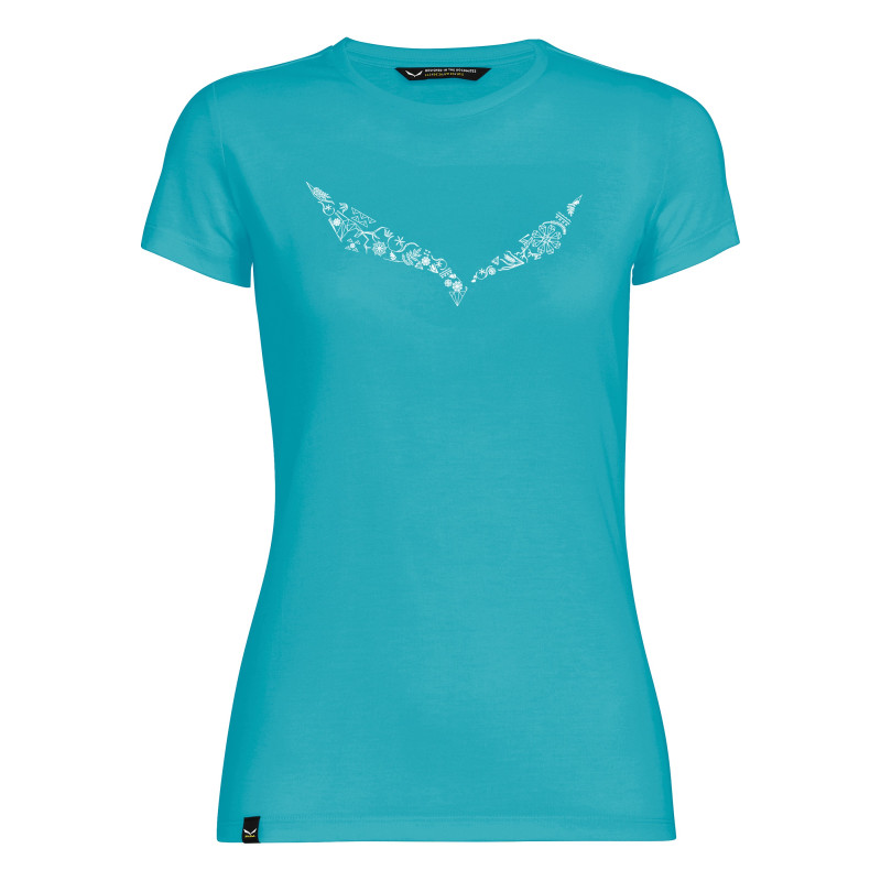 Футболка ж Salewa SOLID DRI-REL W S/S TEE 27019 8176 - 40/34 (XS) - синій