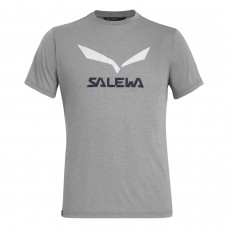 Футболка ч Salewa SOLIDLOGO DRI-REL M S/S TEE 27018 0624 - 54/2X - сірий